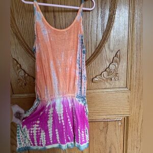 NWT Tie-Dye Sleeveless Skort onesie